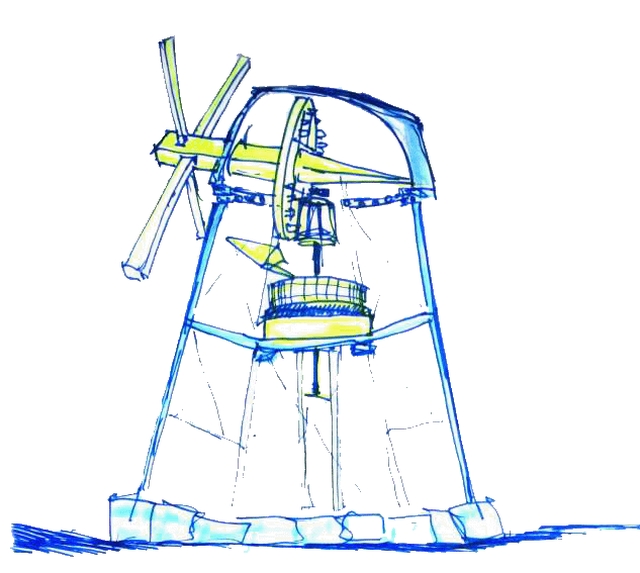 Peaga tuuliku vabakäe skits