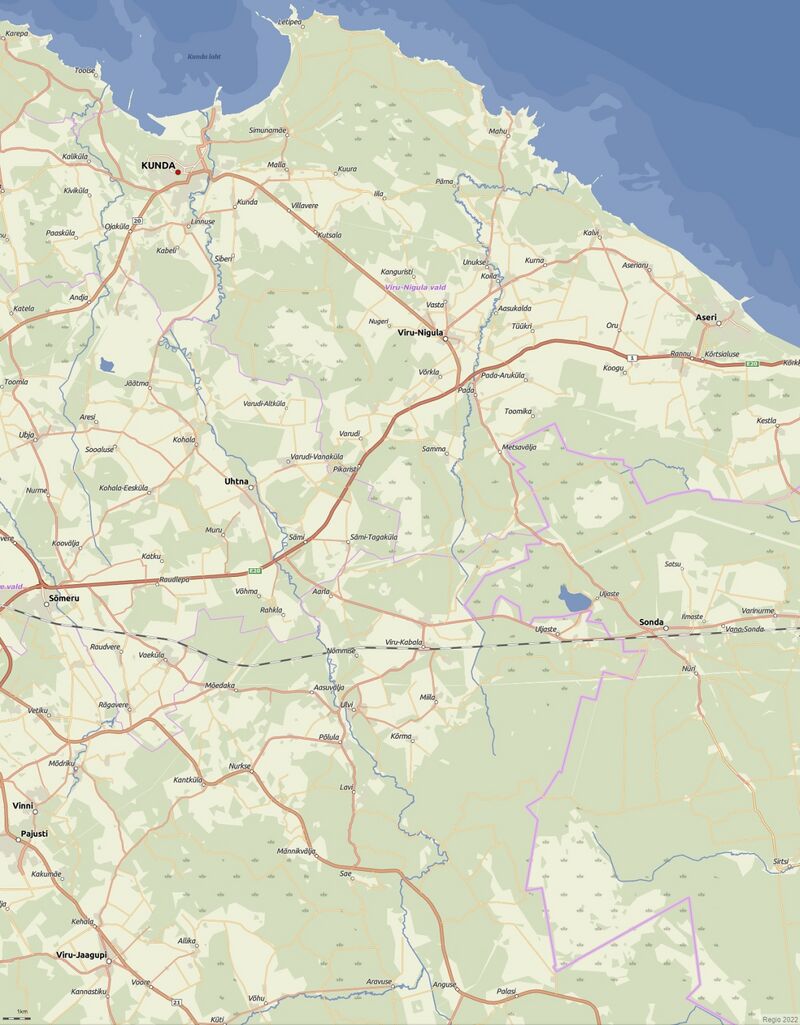 Värviline, Viru-Nigula khk