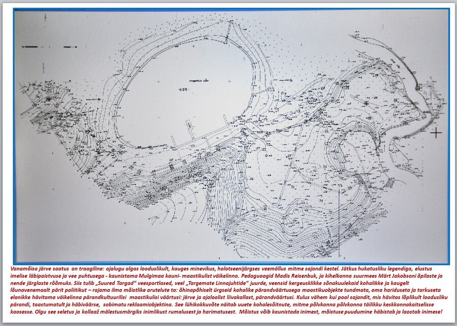 Vanamõisa järve rüüste ajalugu