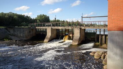 Painküla hüdroelektrijaam Juuli 2017