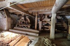 Jõgeva mõisa vesiveski veskiseadmed Juuli 2017