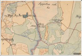 Korba veski ja kõrts 19. sajandil