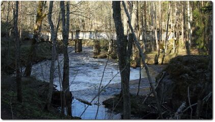 Nõmmeveski kanal üle jõe