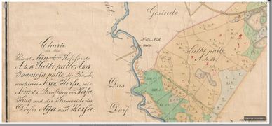 Sulbi veski ümbrus 1874. a. kaardil