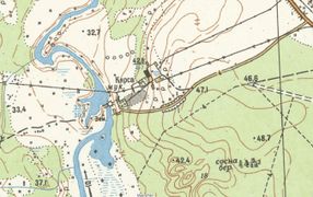 Sulbi veski N-Liidu topokaardil. Maaamet.