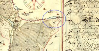 Helme Alaveski rootsiaegsel kaardil, 1690 a.