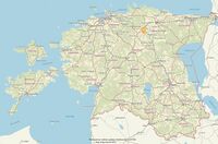 Reinevere tuulik Maaameti üldkaardil