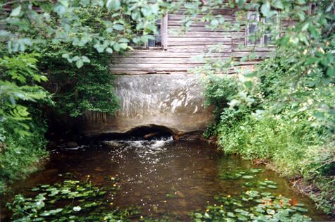 Väljavoolu ava Sangaste Alaveskis