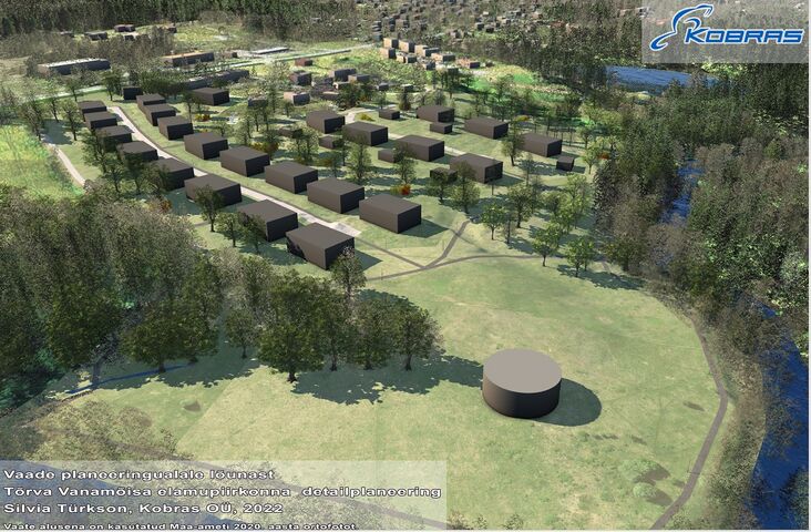 Vanamõisa "Kirdi" elurajooni planeering, Kobras OÜ